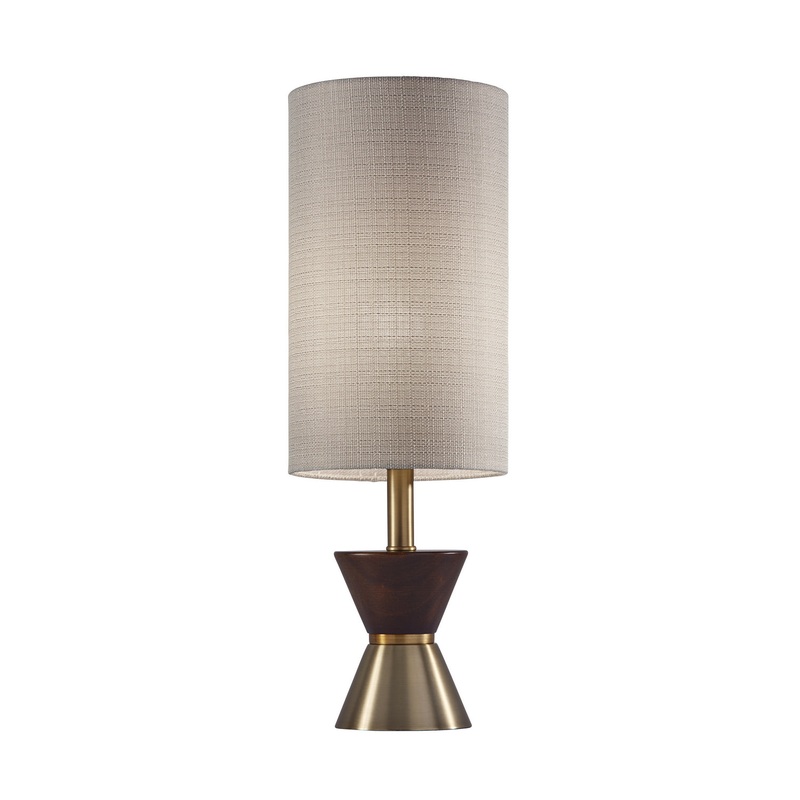 Carmen Table Lamp in Antique Brass