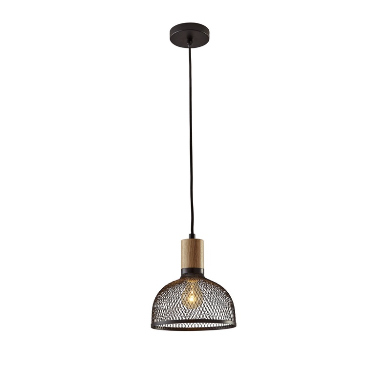 Dale Pendant in Matte Black