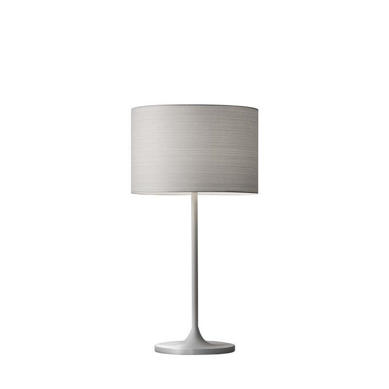 Oslo Table Lamp in White Metal