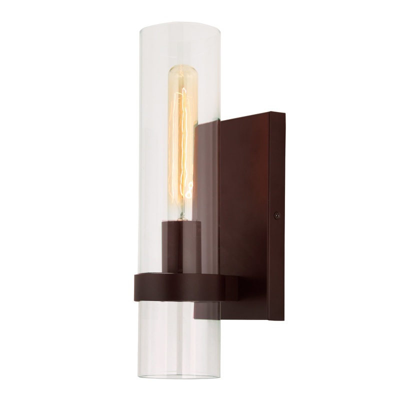 Arlo 1-Light Tall Cylinder Tube Sconce