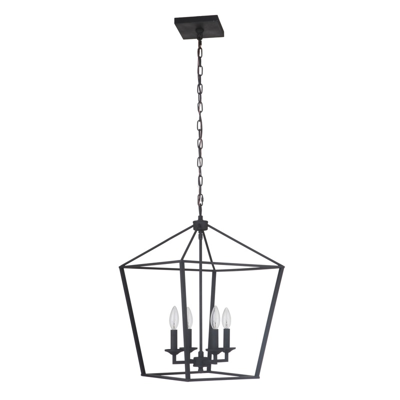 Flynt Four Light Foyer Pendant