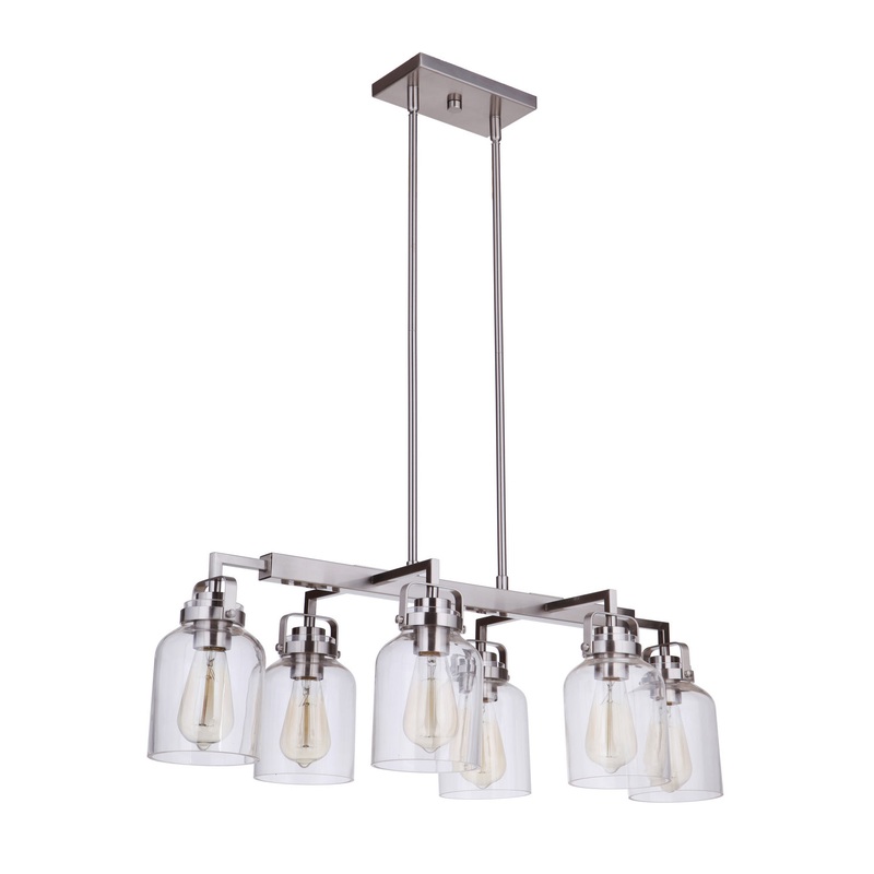 Foxwood Six Light Island Pendant