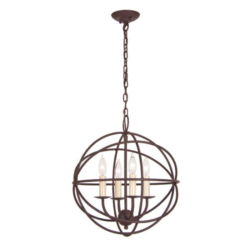 Globe 4-Light Chandelier