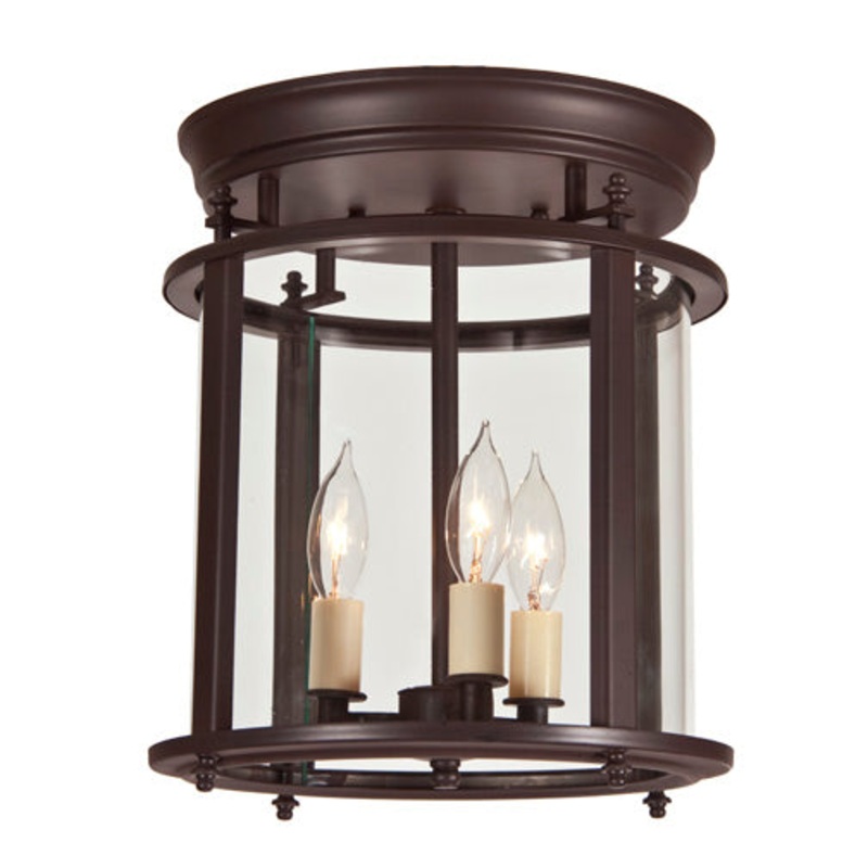 Mayson Bent Glass Ceiling Lantern - Medium