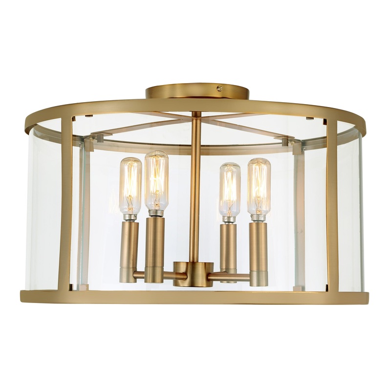 Merrick 4-Light Semi-Flush Ceiling Light