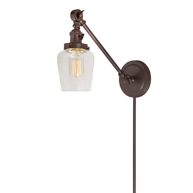 Midtown 1-Light Double Swivel Taytum Wall Sconce