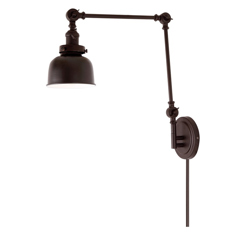 Midtown 1-Light Triple Swivel Murphy Wall Sconce