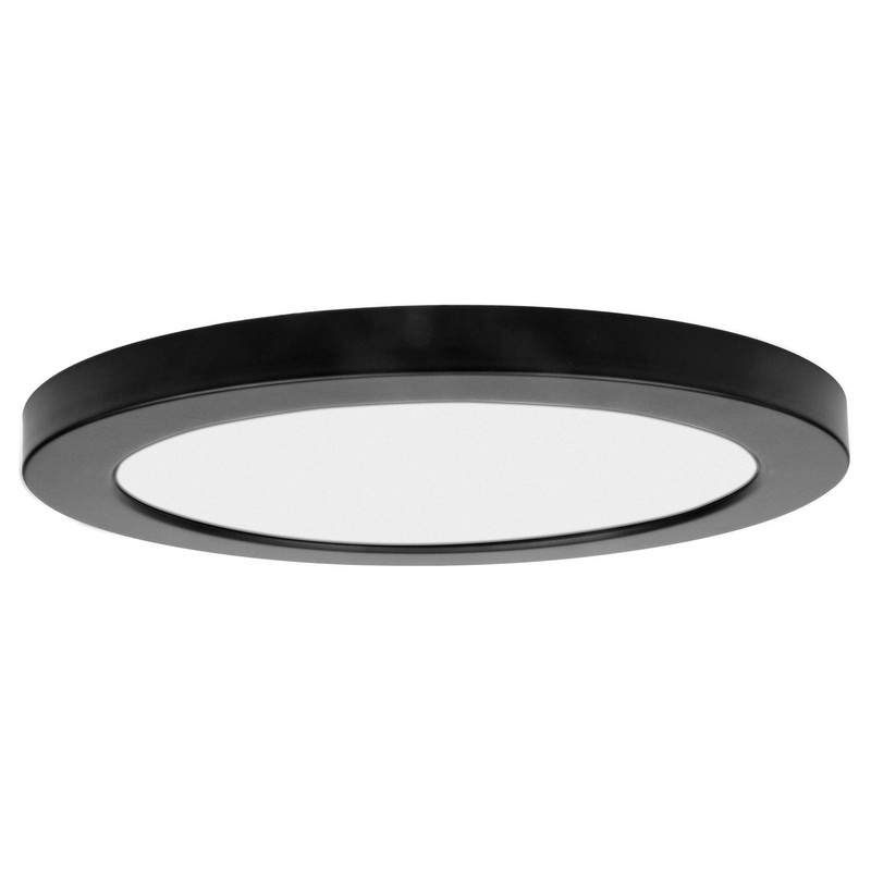 ModPLUS LED Flush Mount in Black