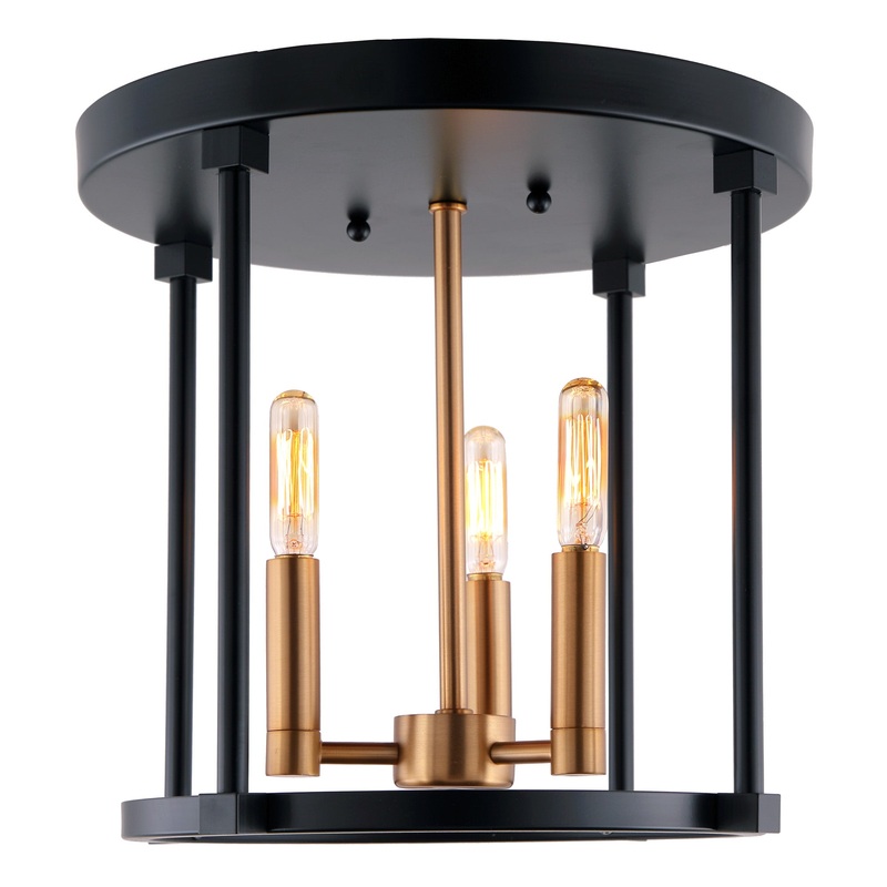 Oscar 3-Light Flush Mount