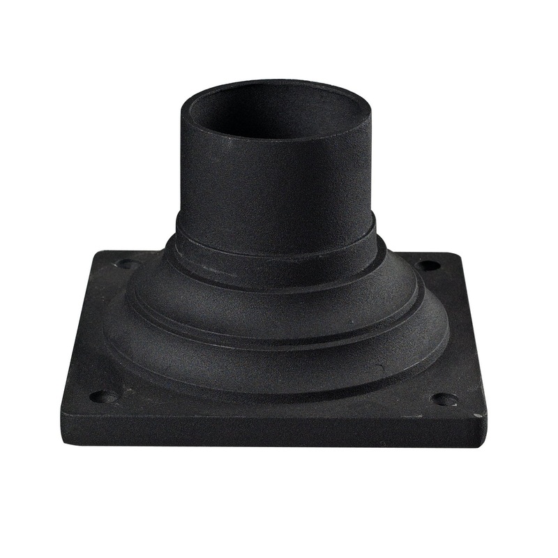 Outdoor Pier Mount in Black