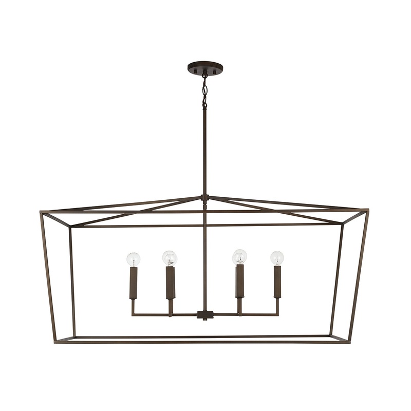 Thea 6-Light Island Pendant in Oil Rubbed Bronze