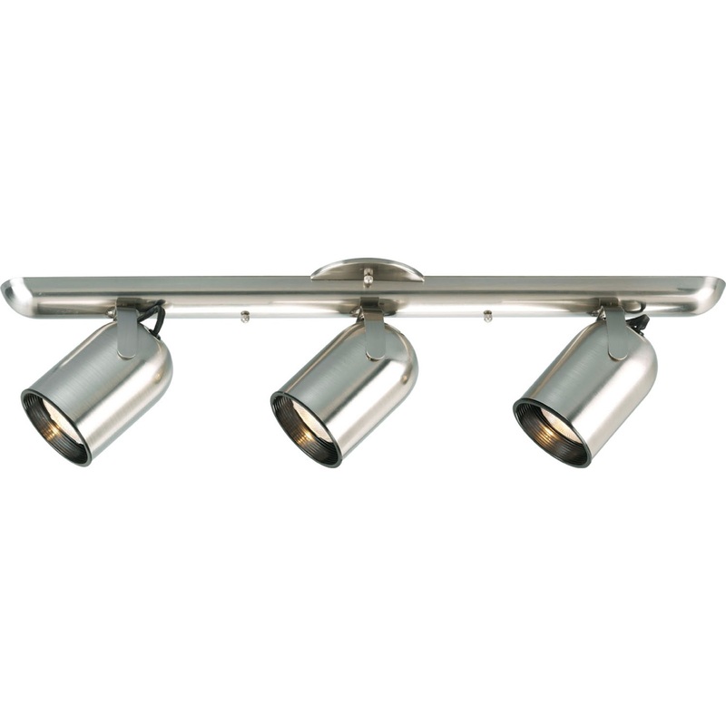 3-Light Multi-Directional Roundback Wall/Ceiling Fixture