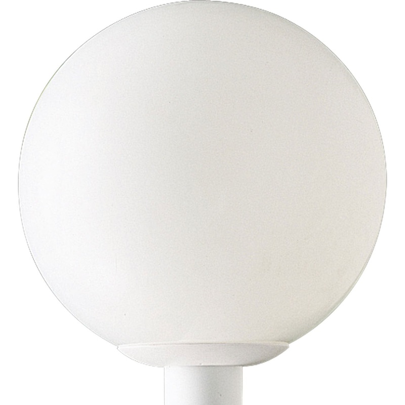 Acrylic Globe 1-Light Post Lantern