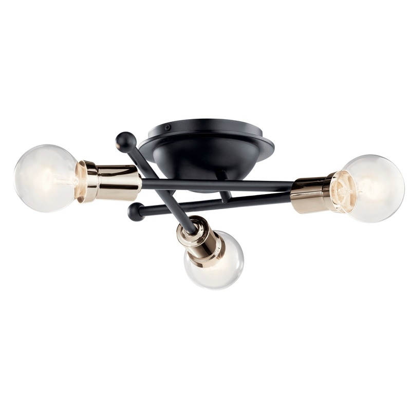 Armstrong 3-Light Flush Mount