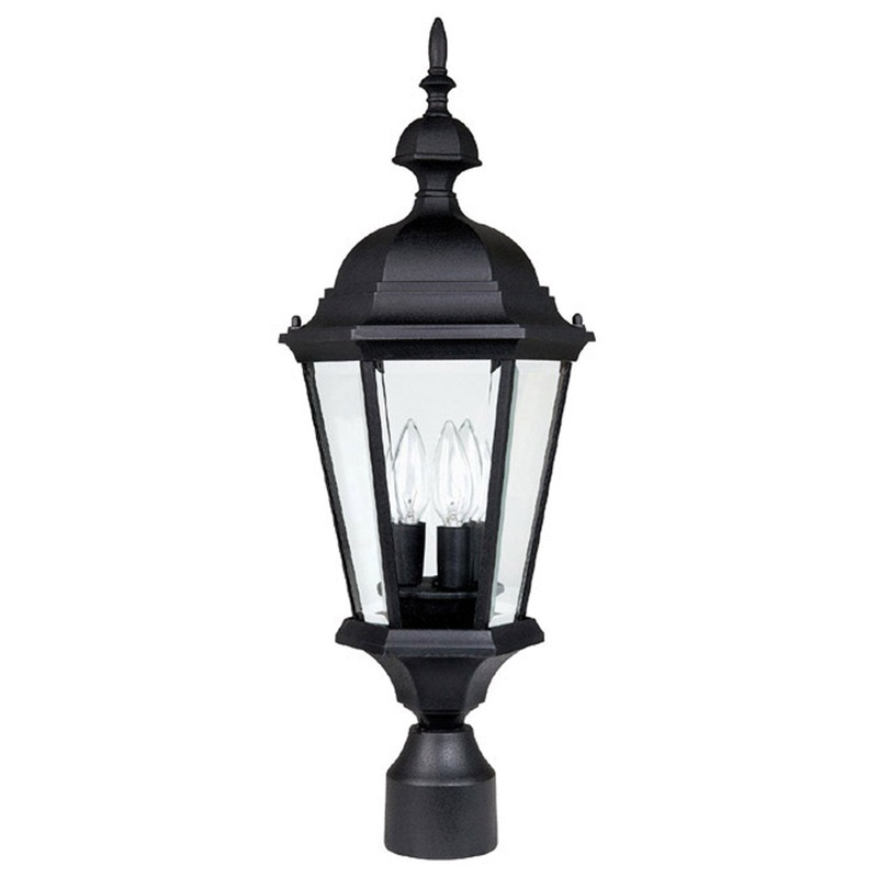 Carriage House 3-Light Outdoor Post Lantern