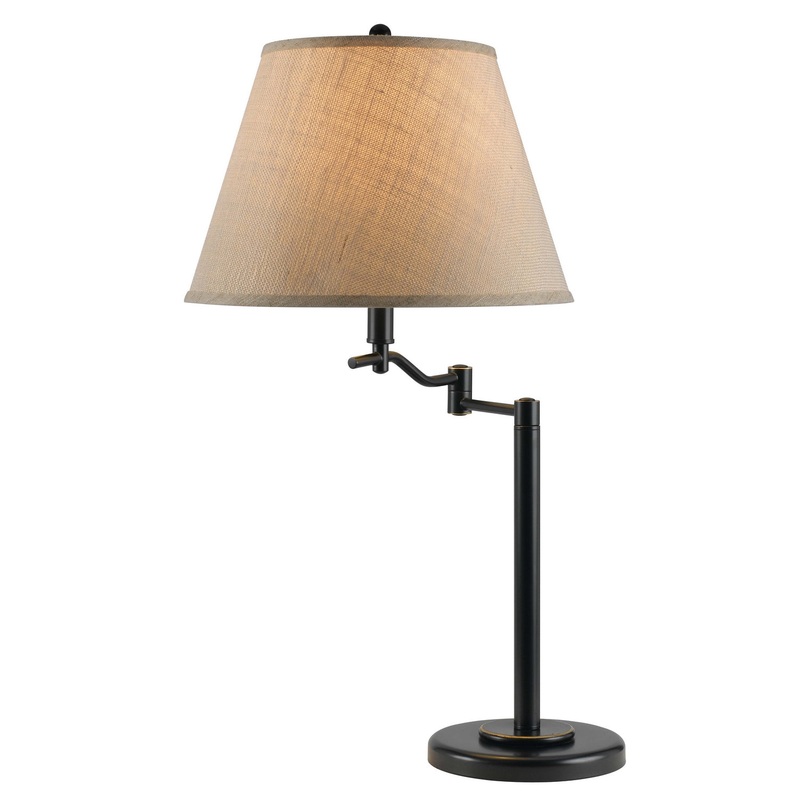 Dana 1-Light Table Lamp in Dark Bronze