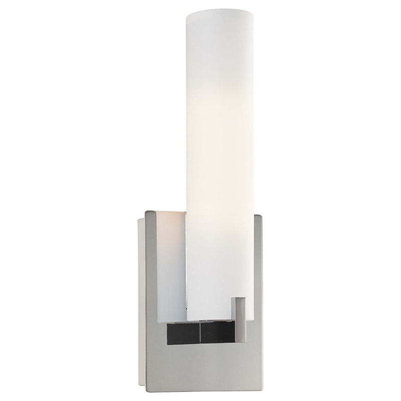 Tube 2-Light Wall Sconce in Chrome