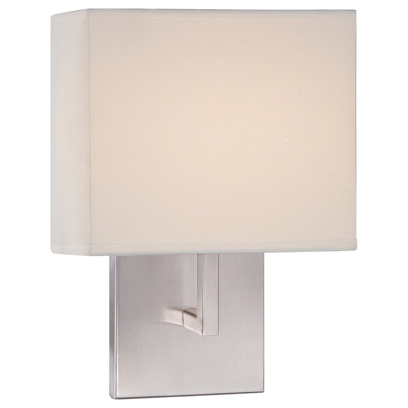 Wall Sconce in Brushed Nickel