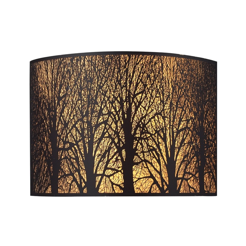 Woodland Sunrise 2-Light Wall Sconce