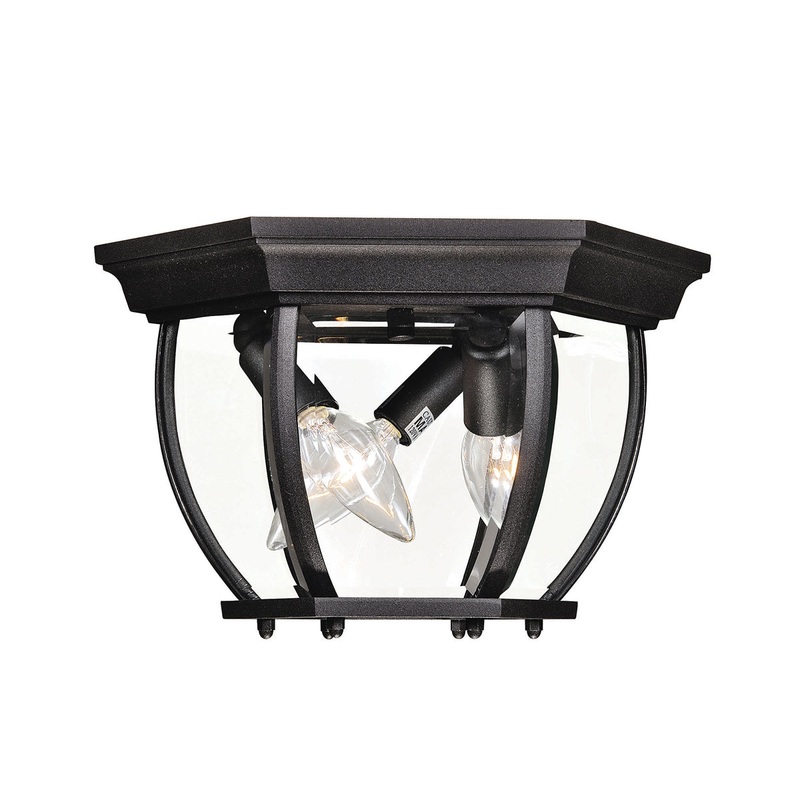 3-Light Outdoor Ceiling Light