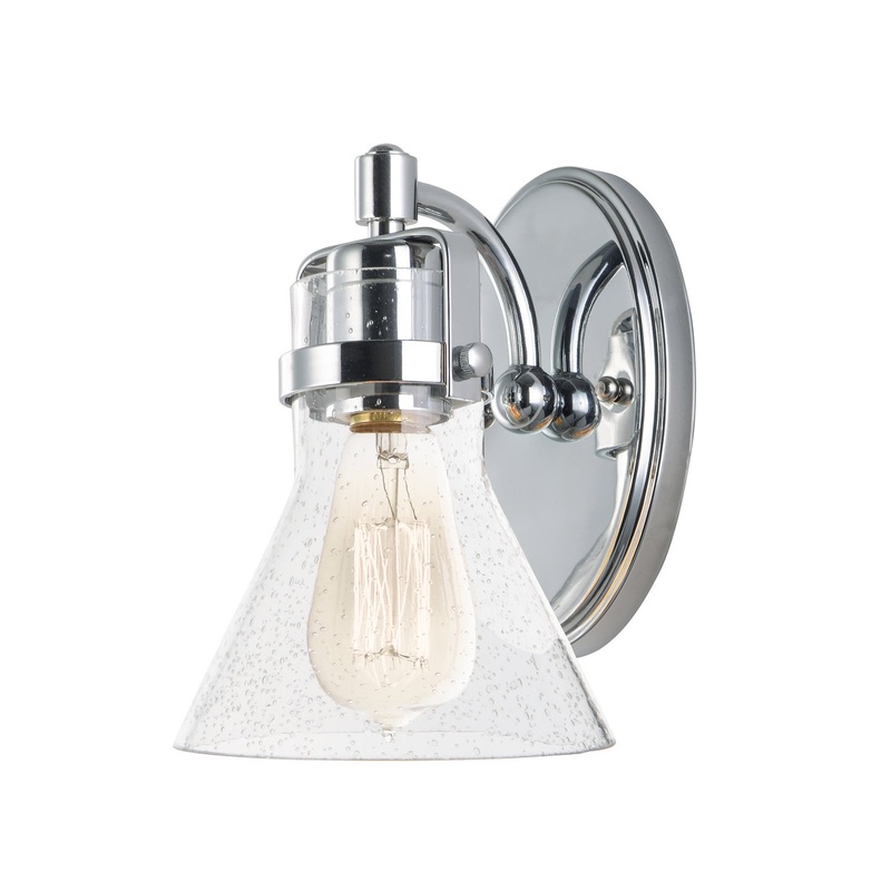Seafarer 1-Light Wall Sconce in Polished Chrome
