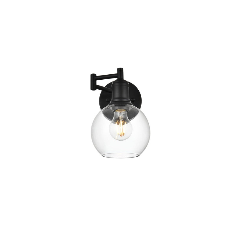 Davian 1-Light Swing Arm Wall Sconce
