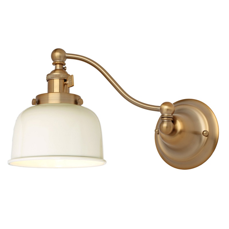 Midtown 1-Light Half Swing Murphy Wall Sconce