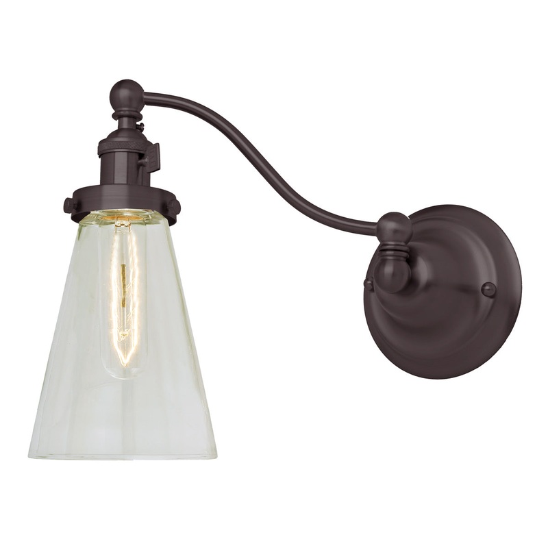 Midtown 1-Light Half Swing Oakleigh Wall Sconce
