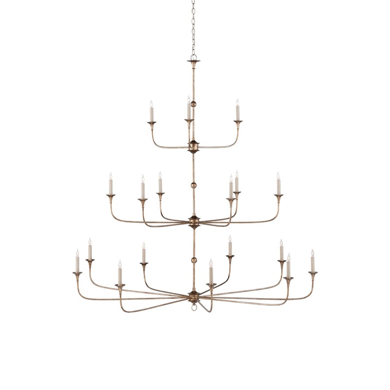 Nottaway 18-Light Chandelier in Pyrite Bronze