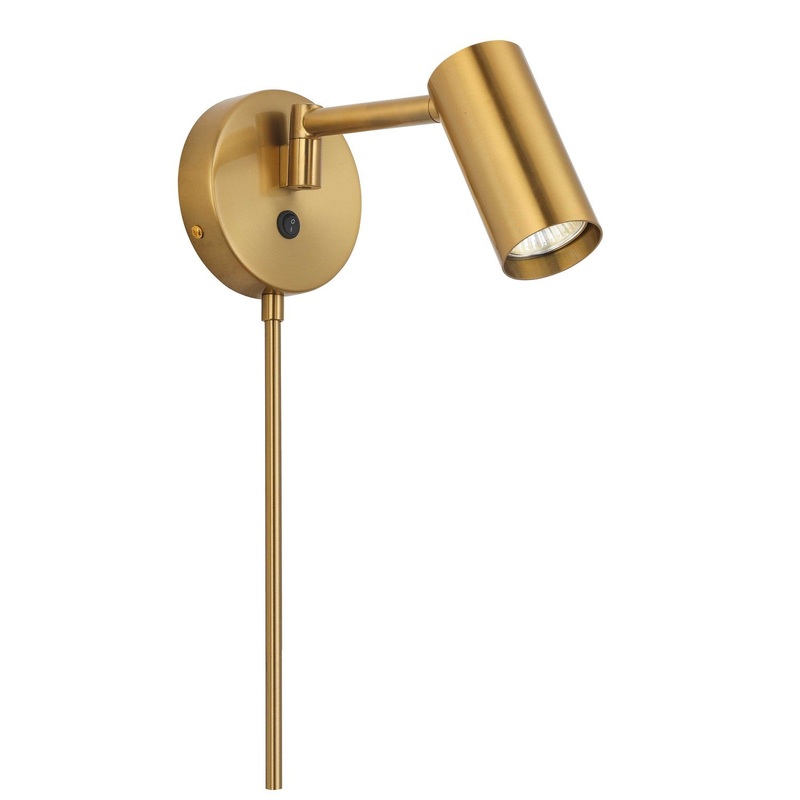 Stanly 1-Light Wall Swing Arm Spotlight