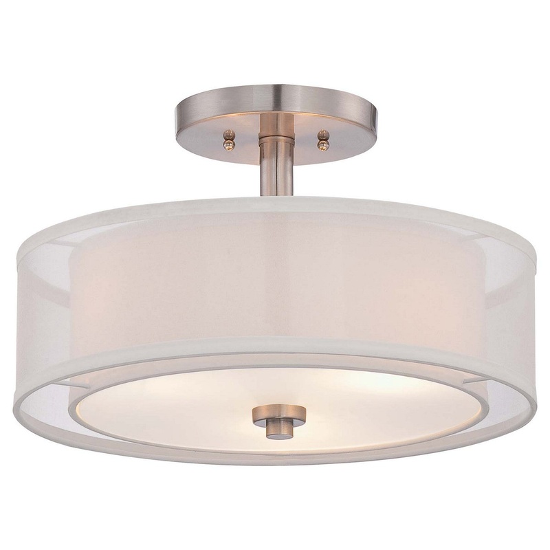 Parsons Studio 3-Light Semi-Flush Mount
