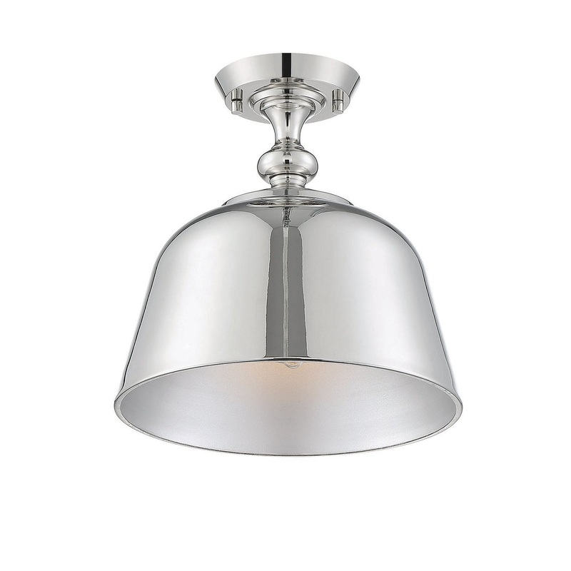 Berg 1-Light Semi-Flush