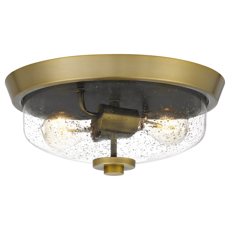 Radius 2-Light Flush Mount