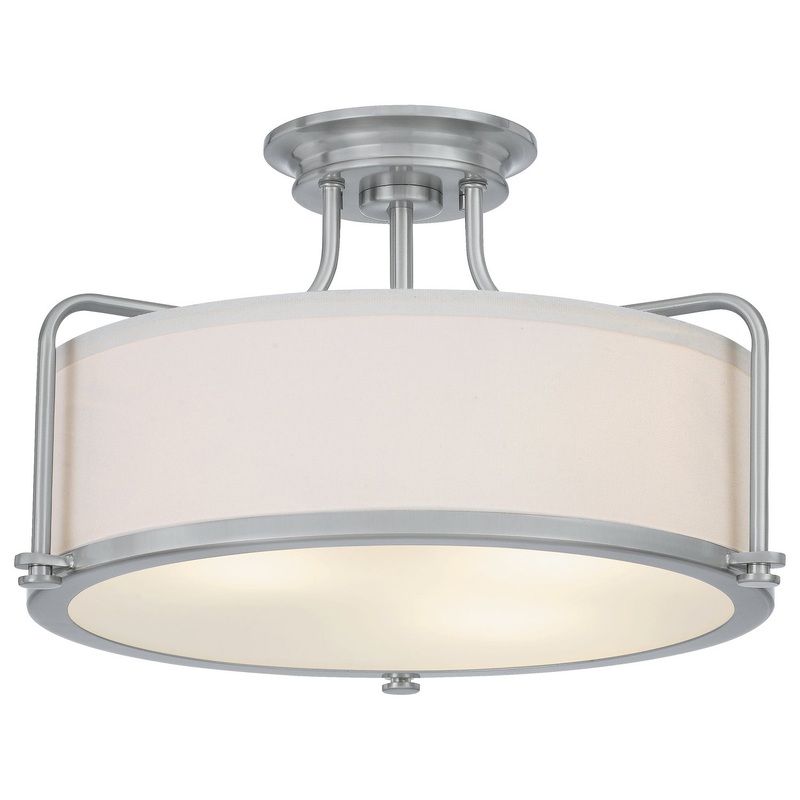 Rigel 3-Light Semi-Flush Mount
