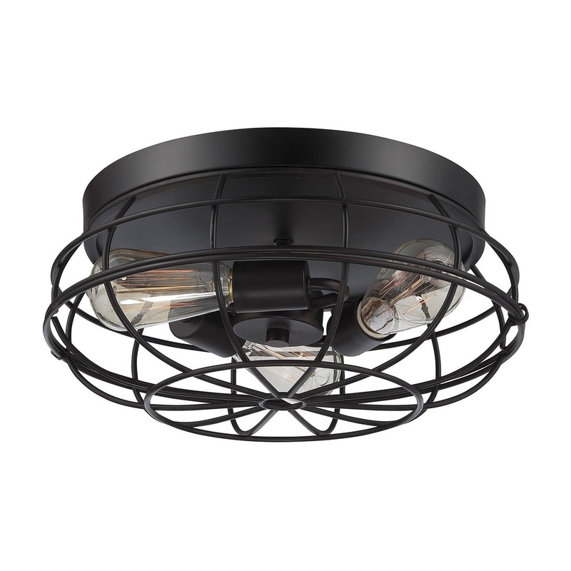 Scout 3-Light Flush Mount