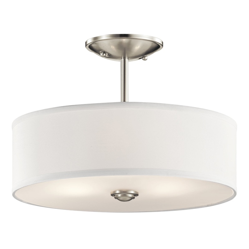 Shailene 1-Light Semi-Flush Mount