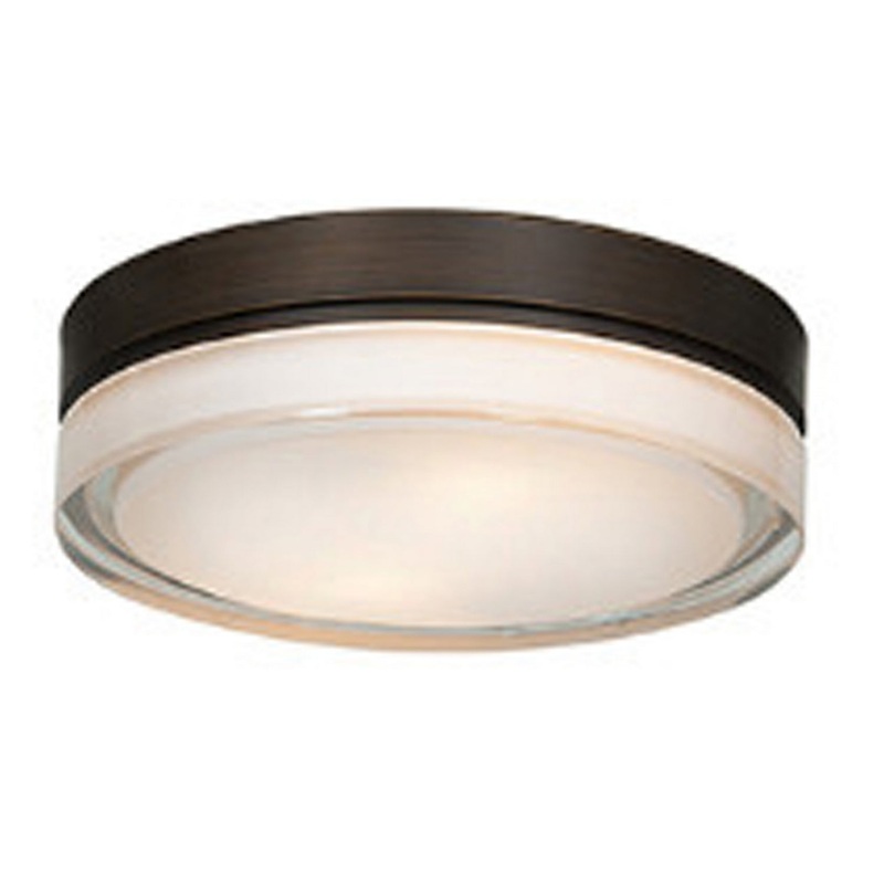 Solid (small) Dimmable LED Flush Mount