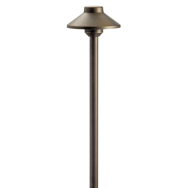 Stepped Dome Path in Centennial Brass