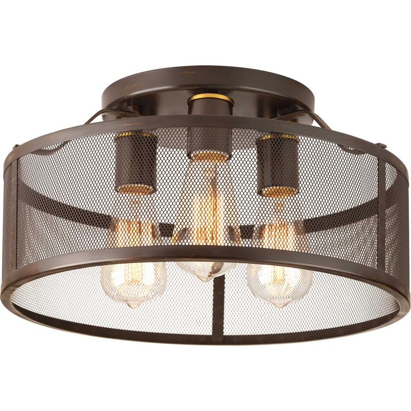 Swing 3-Light Flush Mount