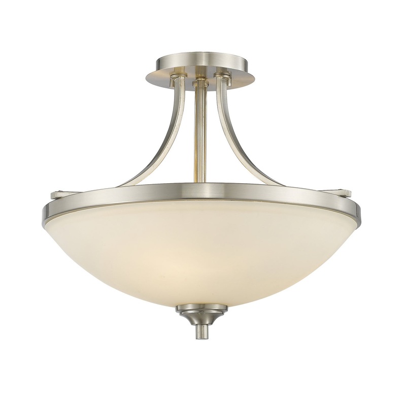 Bordeaux 3-Light Semi Flush Mount