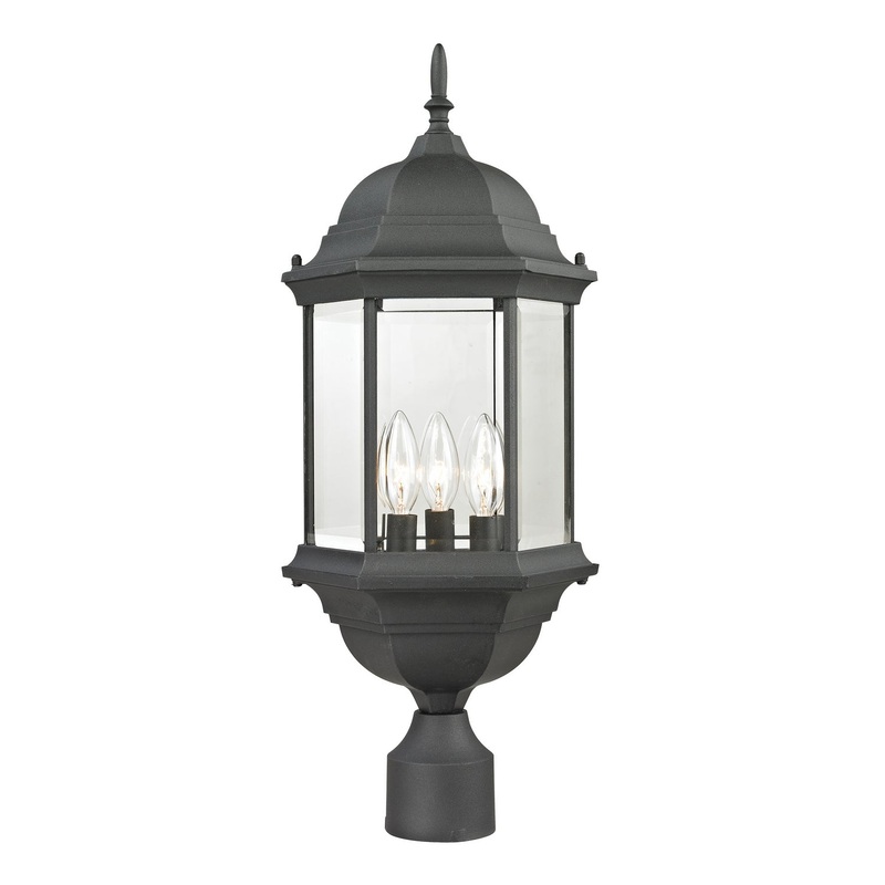 Spring Lake 3-Light Post Mount Lantern