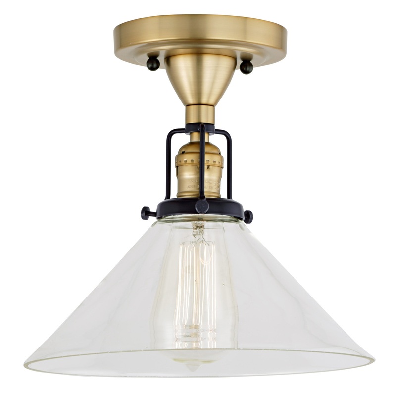 Uptown 1-Light Flora Ceiling Mount