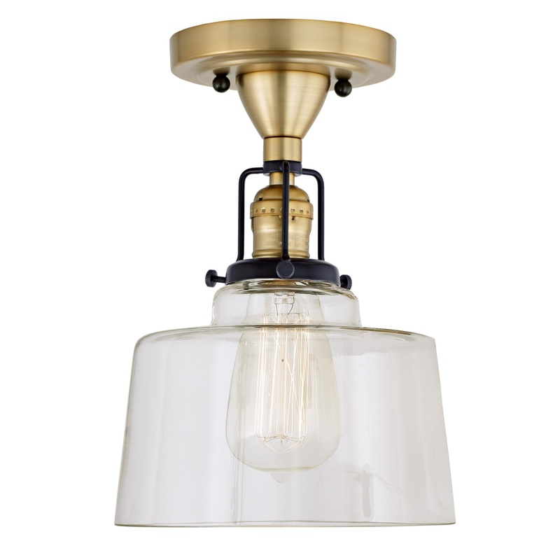 Uptown 1-Light Raya Ceiling Mount