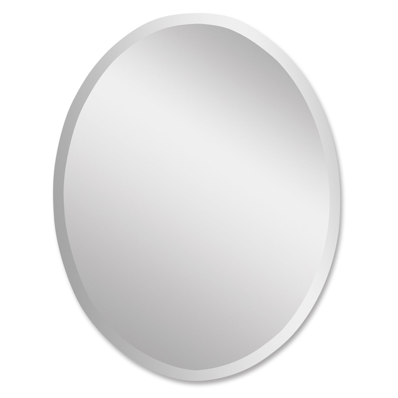 Uttermost's Frameless Vanity Oval Mirror