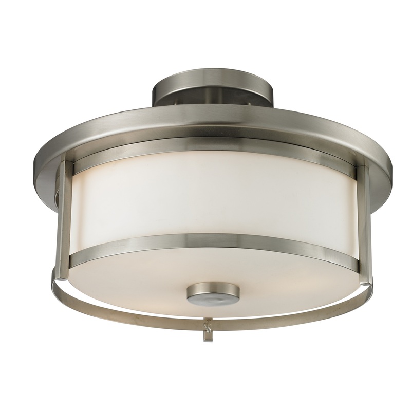 Savannah 2-Light Semi Flush Mount