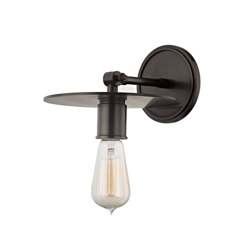 Walker 1 Light Wall Sconce in Old Bronze