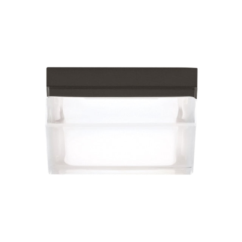 Boxie Small Flush Mount in Antique Bronze