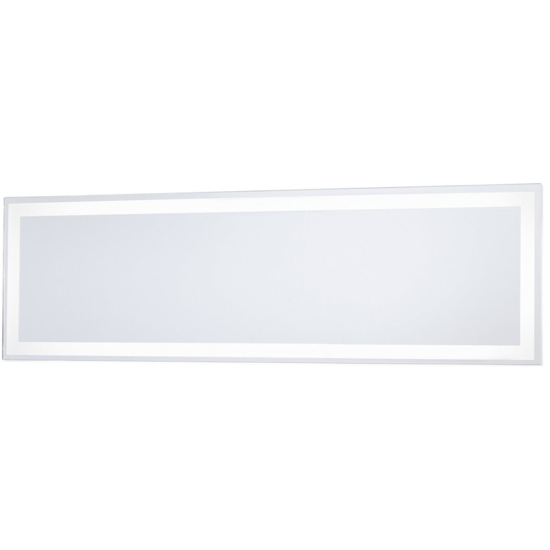 LED Mirror in White