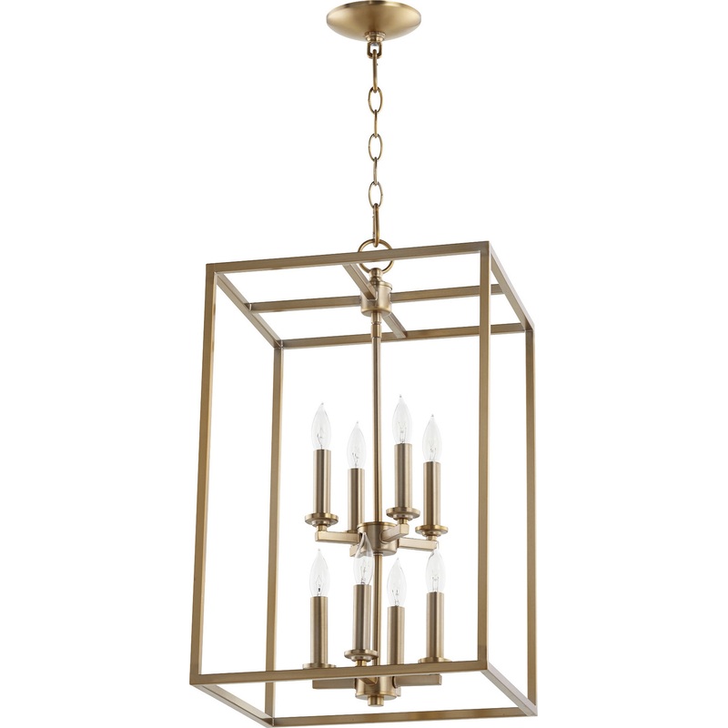 Transitional Entry in Aged Brass