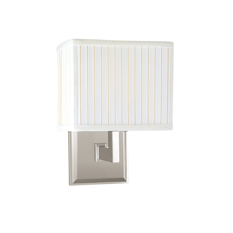 Waverly 1 Light Wall Sconce in Satin Nickel